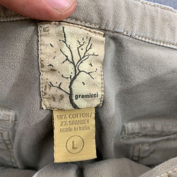 Grammici Pants Womens Size Large Stretch Flat Front Chino 32X31 - Picture 11 of 16